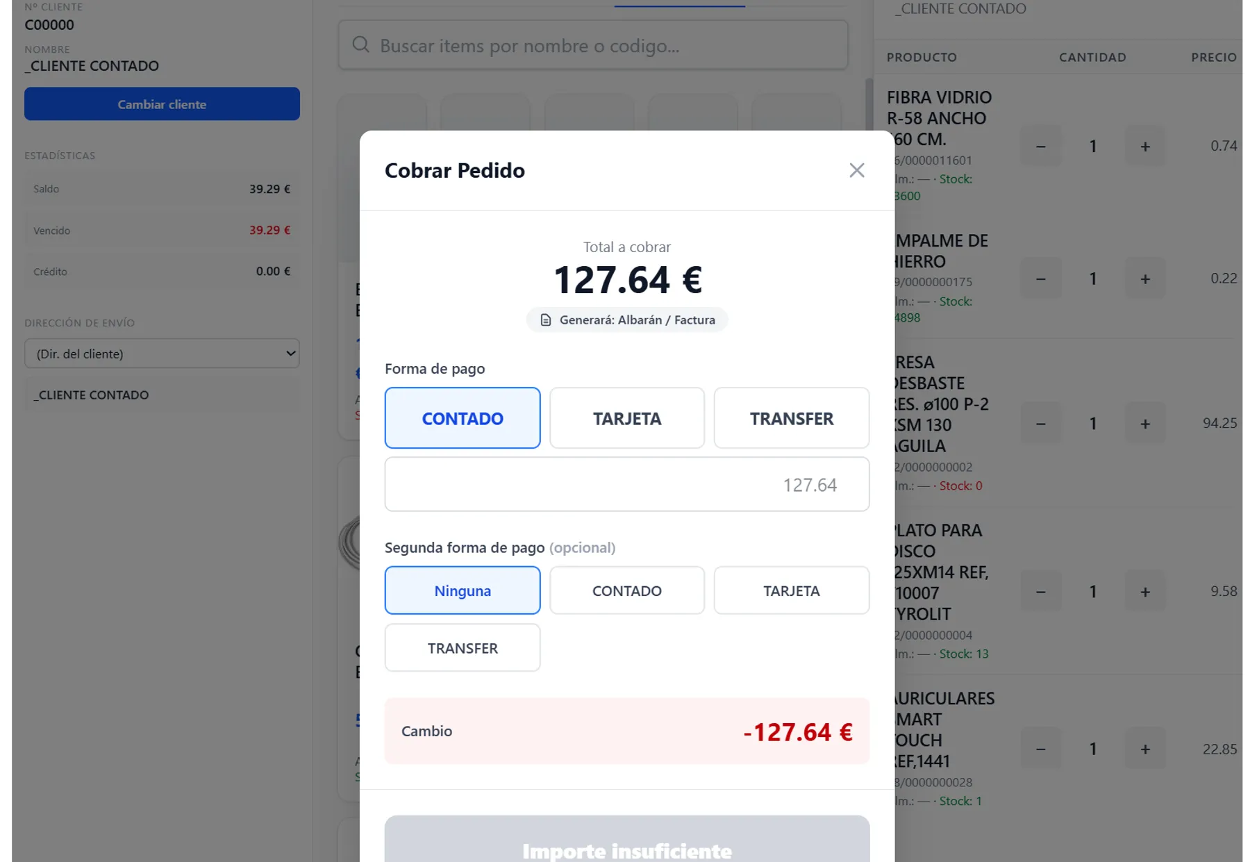 CajaIA — Cobro, cambio y firma