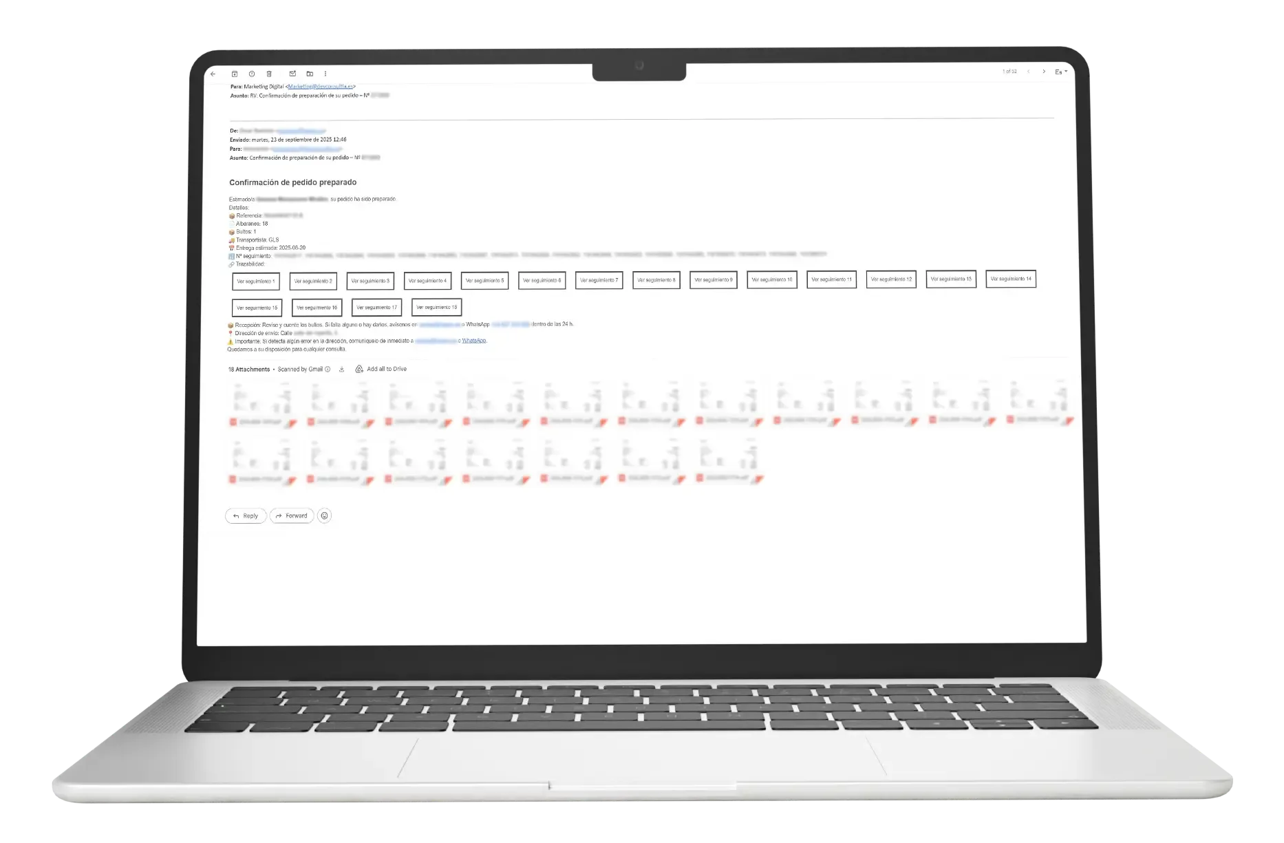 NotifIA — pantalla de producto