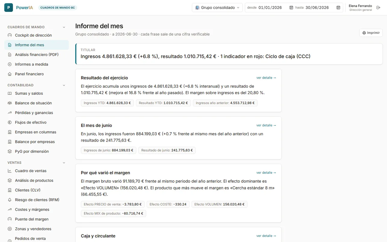 PowerIA — asistente IA